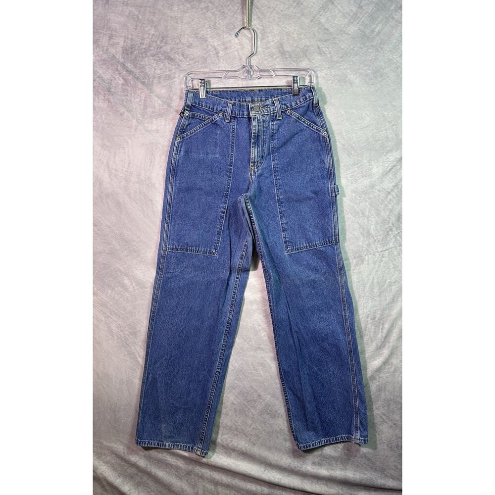 Polo Jeans Company Ralph Lauren Women’s Blue Denim Carpenter Jeans Size 4